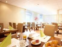 Start your day with a delicious breakfast in the hotel's inviting breakfast restaurant.