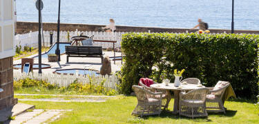 Ideal für Wassersportler, da das Hotel direkt am Meer liegt.