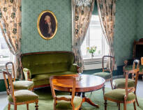Dale-Gudbrands Gard er et historisk hotell med komfortable og vakre fasiliteter.
