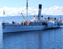 Take a wonderful boat trip on the Skibladner, Norway's only and oldest paddle steamer.