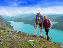Besseggen is one of Norway's most popular hiking trails, with over 30,000 visitors each year.