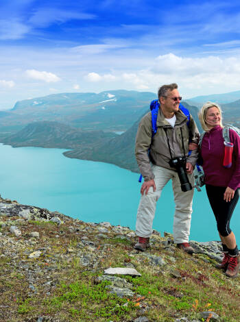 Besseggen ist mit über 30.000 Besuchern pro Jahr einer der beliebtesten Wanderwege Norwegens.