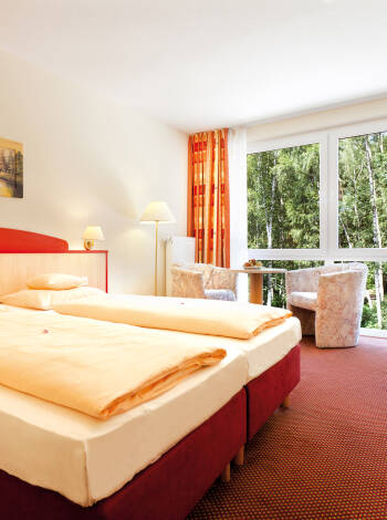 Choose between classic or superior rooms, both of which have modern comforts and tasteful furnishings.