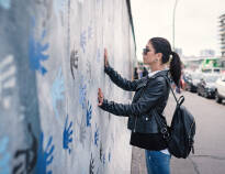Feel the rush of history through the city's many famous sights, such as the Berlin Wall.