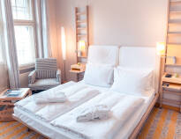 The hotel's rooms provide a cosy setting and a high level of comfort during your stay.