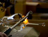 Visit the exciting Hadeland Glassverk. Hand crafts at its best.