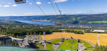 Perfekter Ausgangspunkt für Skifahren in Hafjell und Erkundung des Olympiaparkes von Lillehammer.