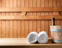 Between adventures, relax in the hotel's relaxation area with sauna.