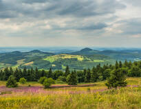The hotel is located close to a triangle of the states of Hesse, Bavaria and Thuringia in the nature area, Rhön.