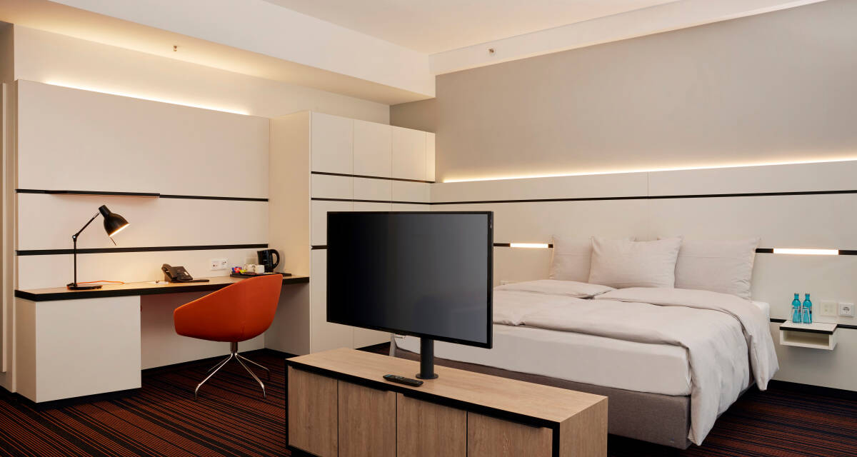 Business dobbeltværelse m. 1 ekstra seng