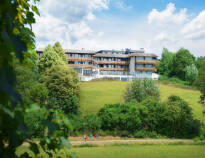 Hotellet bjuder på ett fint och naturskönt läge i tyska Schwarzwald.