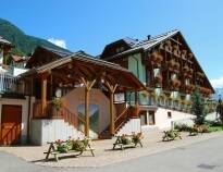Hotel Parco dello Stelvio is surrounded by beautiful countryside at the foot of the Ortles Alps in Cogolo di Pejo in northern Italy.