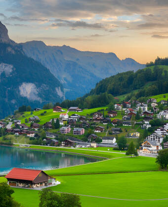 Stay at a four-star hotel in the heart of the Engelberg mountain paradise.