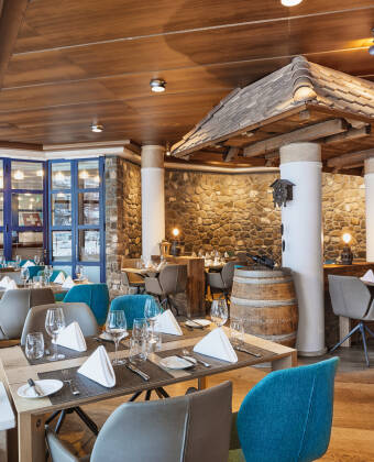Taste Swiss and international dishes at onsite restaurants with flexible dining hours.