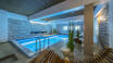 Relax in the spa and wellness area with swimming pool, hot tub and sauna.