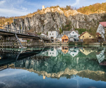Genießen Sie die ruhige Lage in der herrlichen Landschaft des Altmühltals.