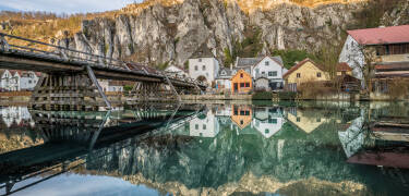 Genießen Sie die ruhige Lage in der herrlichen Landschaft des Altmühltals.