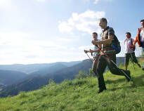 Your active adventure starts right at the hotel, whether you're on a ski holiday or a hiking holiday.