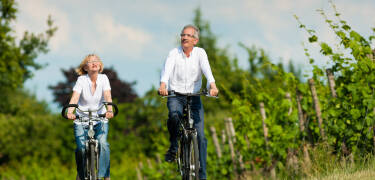 Numerous hiking and cycling trails promise relaxation year-round.