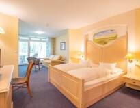 Alle Zimmer im Emslandhotel Saller See sind modern eingerichtet und verfügen über alle Annehmlichkeiten.