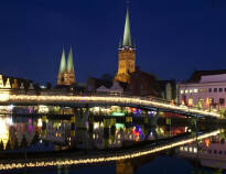 Lübeck under juletid är inget mindre än magisk, med sin kända julmarknad.