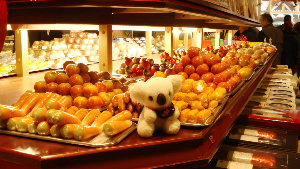 Lübeck is famous for its marzipan, and it is certainly recommended to enjoy a small taste.