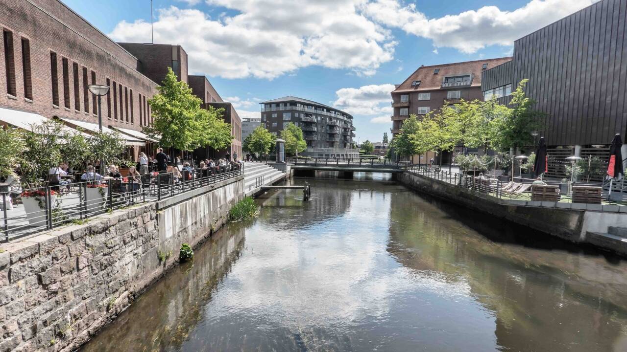Idylliske Lyngby Sø er ideel til afslapning, gåture eller bare at nyde den rolige stemning.