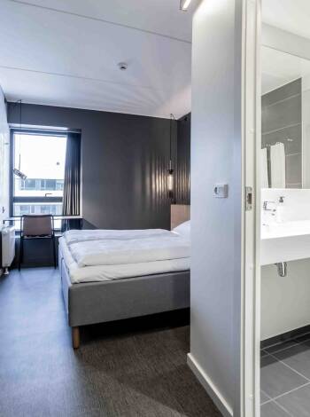 Four Points Flex by Sheraton Lyngby har en modern och stilren design.