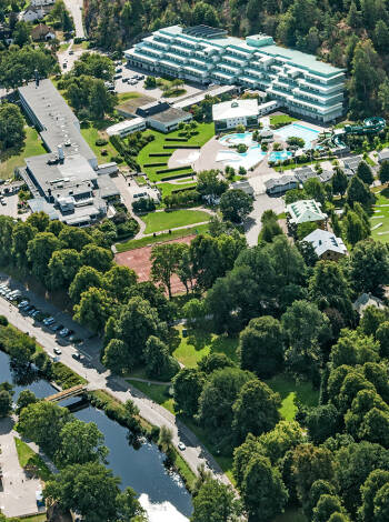 Set in the green, Ronneby Brunn Hotell offers plenty of wellness with an extensive spa program.