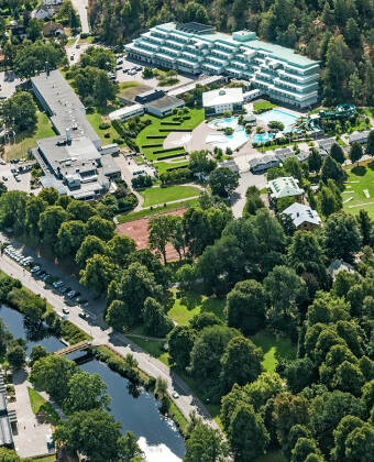 Ronneby Brunn Hotel ligger i naturskønne omgivelser og tilbyder et bredt udvalg af wellness og spa.