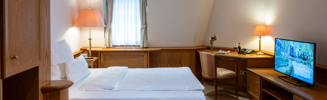 The hotel's rooms provide a stylish and comfortable setting for your stay.