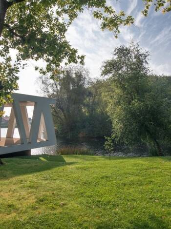 Discover the world-famous architect Henning Larsen's art pavilion in Videbæk