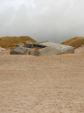 If you are interested in history, Houvig Fortress is an obvious choice, where you can still see the bunkers from World War II