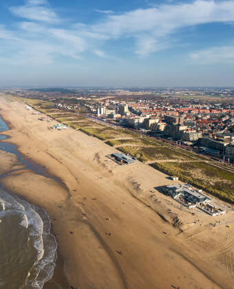 Das Two Brothers Noordwijk Beach genießt eine hervorragende Lage direkt am Strand.