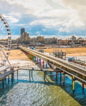 Bis zum Strand in Scheveningen sind es nur 18 km.
