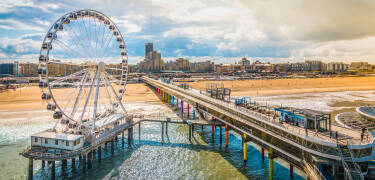 Bis zum Strand in Scheveningen sind es nur 18 km.