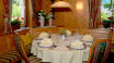 Every evening you can enjoy tasty regional cuisine in the hotel's rustic restaurant.