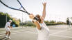 Guests at Hotel Park can play tennis for free on the public tennis court.