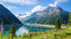 Enjoy the magnificent scenery among the mountains of the 'Hochgebirgs-Naturpark Zillertaler Alpen'.