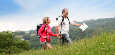Für Wanderfreunde stehen verschiedenste, bestens ausgeschilderte Wanderwege zur Verfügung.