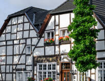 Enjoy a pleasant stay at the Ringhotel Alt Vellern in Beckhum.