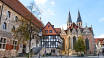 Området runt Ägidienkirche, katedralen, Magniviertel samt den gamla marknaden och Kohlmarkt lockar många turister
