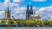 Missa inte att besöka stadens stora landmärke och en av Tysklands mest välkända kyrkor,  'Kölnerdomen'.
