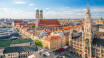 Fra hotellet kan du enkelt og raskt gå inn til den vakre hovedstaden i Bayern.