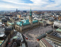 The hotel is perfectly located for exploring all that Hamburg has to offer.
