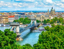 Die zentrale Lage im Herzen von Budapest erlaubt es, alle Sehenswürdigkeiten auf kurzen Wegen zu erreichen.