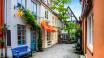 I Bremen skal I gå igennem Schnoor Kvarteret med de små gader og charmerende huse.