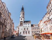 Görlitz, Tysklands østligste by, kaldes ofte en arkitektonisk perle med over 4.000 fredede monumenter.