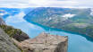 A visit to the Preikestolen, or Pulpit, is also highly recommended.