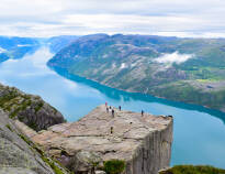A visit to the Preikestolen, or Pulpit, is also highly recommended